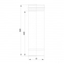 Edelstahl Abgasrohr L 500 und 1000  DN 60 Bis 300 Schornstein Rauchrohr