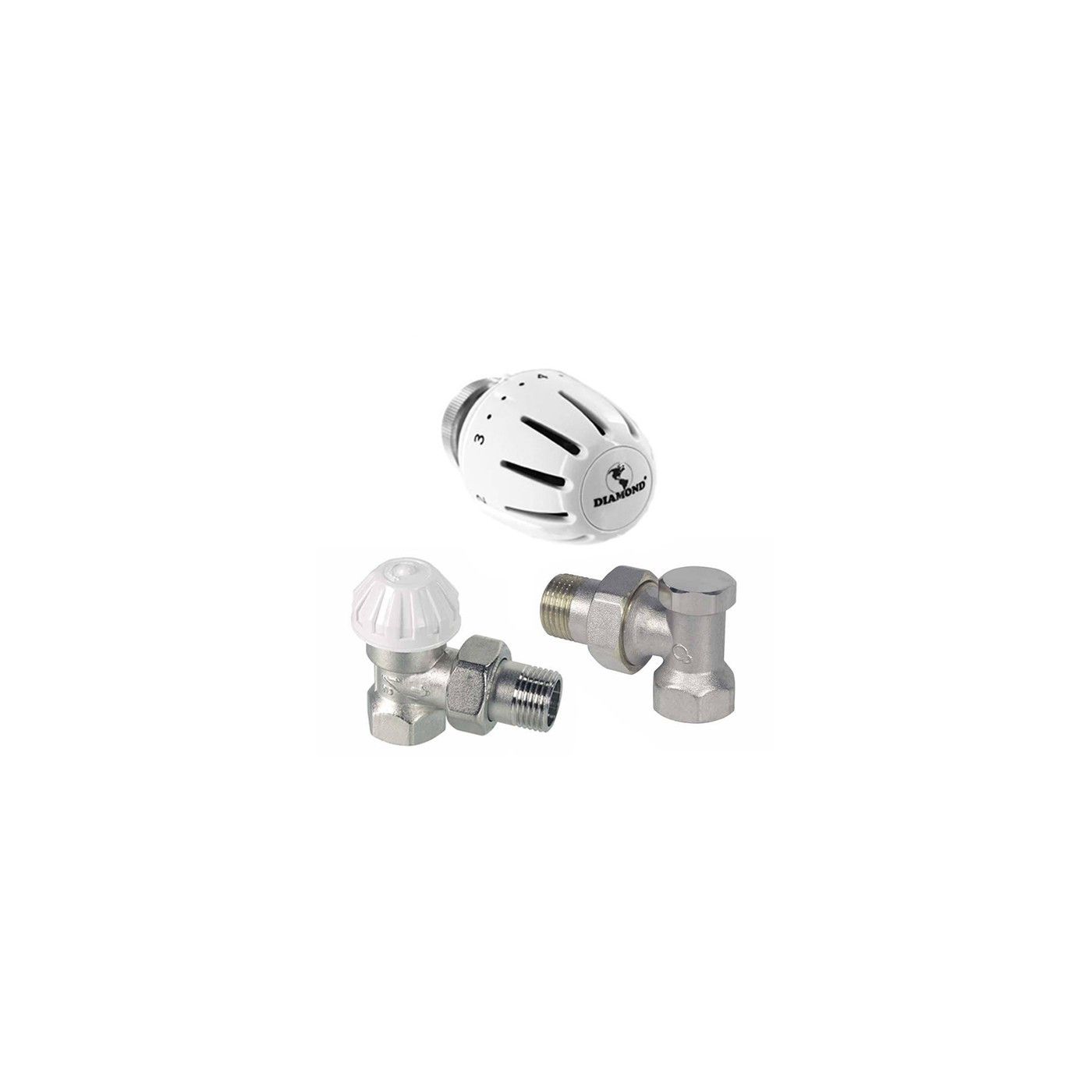 Thermostat Set Diam Eck 1/2"