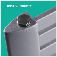 Orion Premium Anthrazit - Badheizkörper Handtuchheizkörper Handtuchheizung Handtuchheizer