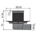 Bodenablauf Duschablauf Badablauf Design Messing begehbare Dusche DN 50 Siphon Geruchsverschluss